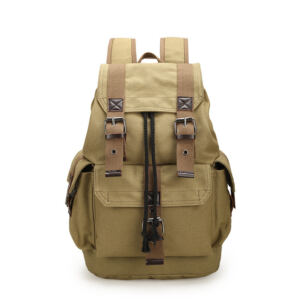 Backpack, men's bag, primary and secondary school backpack, retro-style backpack