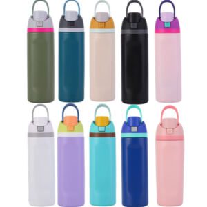 $ 15 | Insulated Stainless Steel Water Bottle with Straw for Sports and Travel, BPA-Free Sports Water Bottle, 24 oz, Crown Jewel