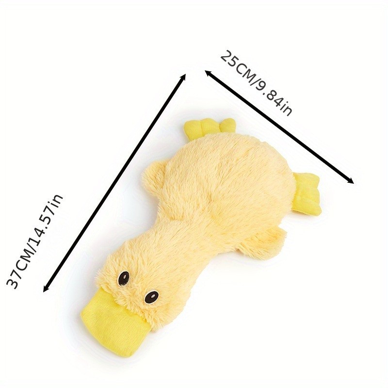 Dog Teether Plush Toy, Yellow Duck, Bite-Resistant, pets 4 Dog Teether Plush Toy, Yellow Duck, Bite-Resistant, pets - Image 4