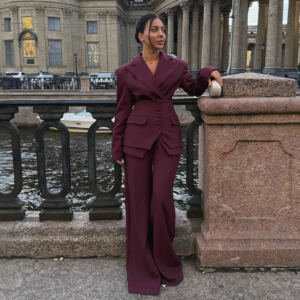 Elegant and sophisticated women's suit