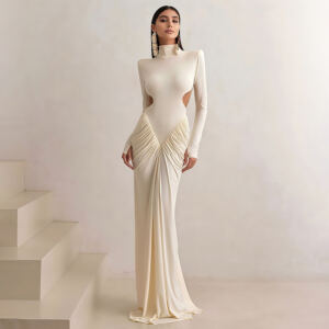 open-back dress