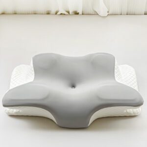 $ 40 | Orthopedic cervical pillow for neck and shoulder pain relief; ergonomic, dual-sided design suitable for back, side, and stomach sleepers.