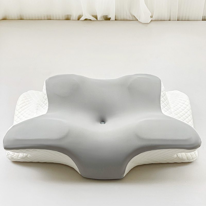 $ 40 | Orthopedic cervical pillow for neck and shoulder pain relief; ergonomic, dual-sided design suitable for back, side, and stomach sleepers.