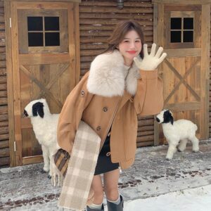 $ 71 | Jacket for Women, Winter 2026 New Style, Velvet Coat, fashion