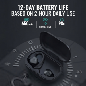 Cyboris Waterproof Magnetic Charging TWS Earbuds, TWS Bluetooth Earbuds, Mini Lossless Sports Sound Effect