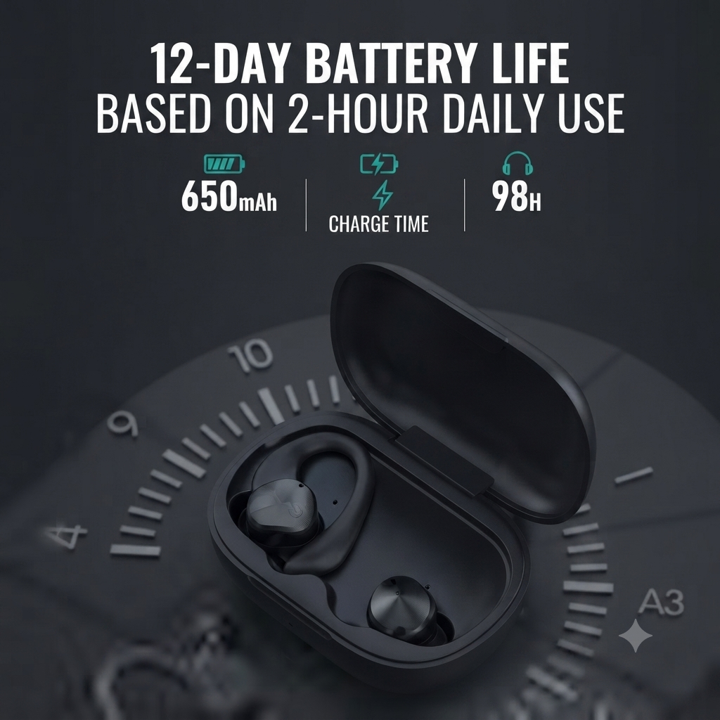 Cyboris Waterproof Magnetic Charging TWS Earbuds, TWS Bluetooth Earbuds, Mini Lossless Sports Sound Effect 1 Cyboris Waterproof Magnetic Charging TWS Earbuds, TWS Bluetooth Earbuds, Mini Lossless Sports Sound Effect