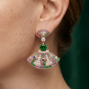 Silver-plated earrings