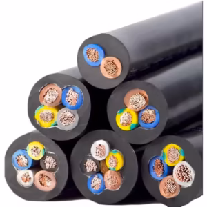 Jsh Submarine Rubber Coated Copper Cable-Resistant Rubber Sheathed Copper Core Soft Wire Cable 2 Core 3 Core