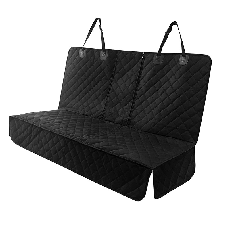 Yuntec Dog Car Seat Cover, Dog Seat Protector for Back Seats, Water-Resistant, with 2 Dog Safety Belts, Non-Slip Seat Cover,pets 2 Yuntec Dog Car Seat Cover, Dog Seat Protector for Back Seats, Water-Resistant, with 2 Dog Safety Belts, Non-Slip Seat Cover,pets - Image 2