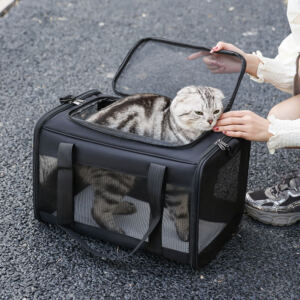 Carrying bag for cats and small dogs weighing up to 6 kg