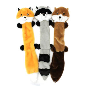 Pack of unstuffed dog toys to keep them occupied—for medium and large dogs; squeaky pet toys and unstuffed chew toys,pets