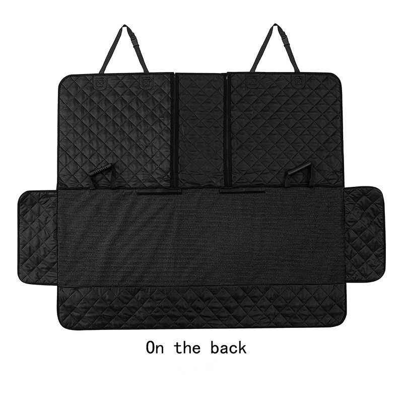 Yuntec Dog Car Seat Cover, Dog Seat Protector for Back Seats, Water-Resistant, with 2 Dog Safety Belts, Non-Slip Seat Cover,pets 3 Yuntec Dog Car Seat Cover, Dog Seat Protector for Back Seats, Water-Resistant, with 2 Dog Safety Belts, Non-Slip Seat Cover,pets - Image 3