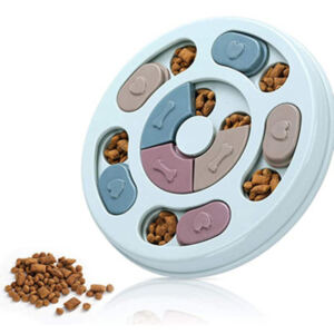 Interactive Dog Toy, Intelligence Dog Toy, Food Dispenser Puzzle for Dogs, Slow Feeder Puzzle for Puppies, IQ Training and Brain Stimulation,pets