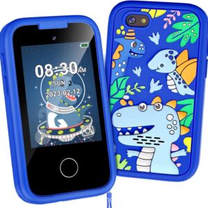2.8-Inch HD Photo and Video Camera Kids' Cell Phone with IPS Touchscreen and Unicorn Design