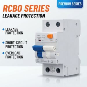 Circuit Breaker 16A/32A Integrated Elcb Leakage Protection Switch Household Smart Air Switch