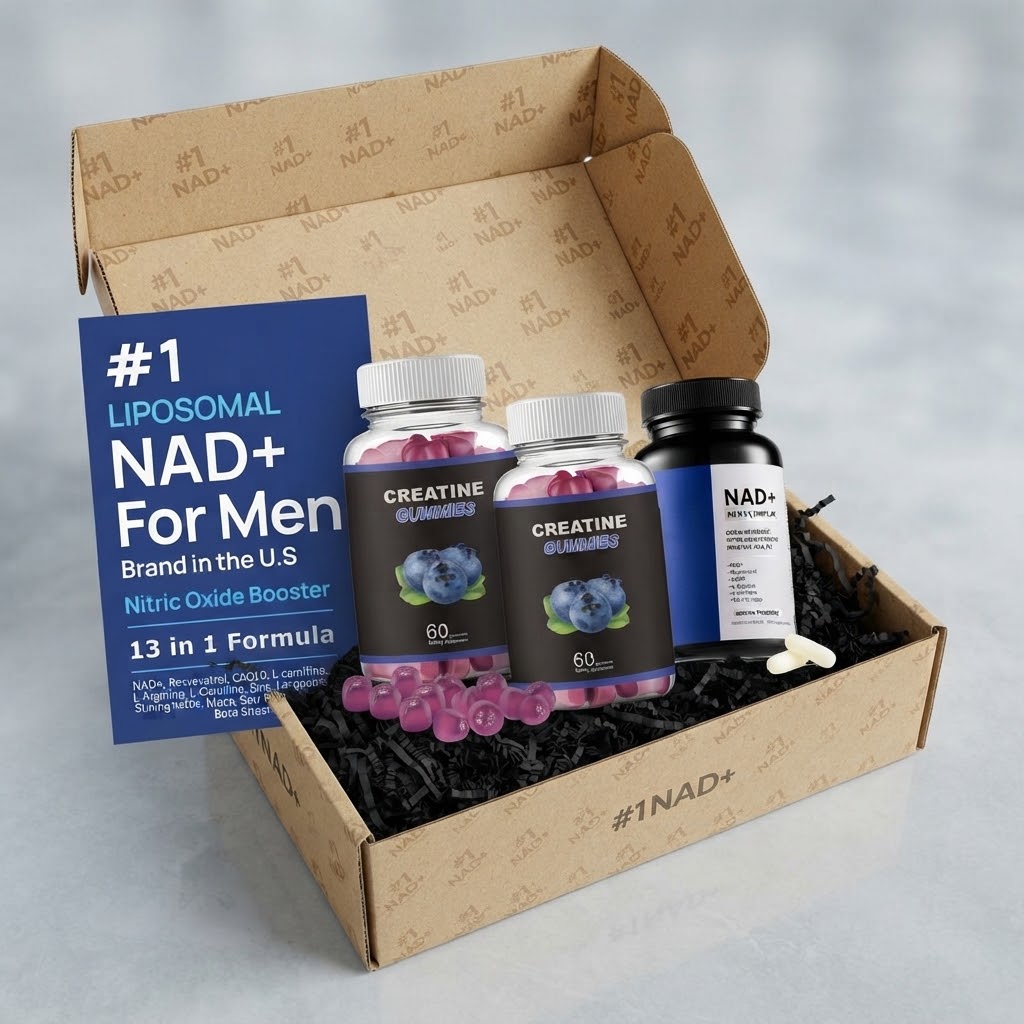 The Ultimate Bundle of Liposomal NAD+ and Creatine Gummies, bundle 2 The Ultimate Bundle of Liposomal NAD+ and Creatine Gummies, bundle - Image 2
