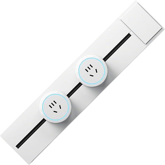Long Power Strip with Movable and Detachable Adapters, switch 1 Long Power Strip with Movable and Detachable Adapters, switch