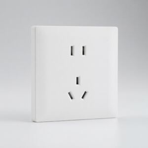 Electrical csocket white