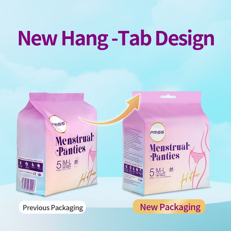 $ 20 | 5pcs High Quality Women's Sanitary Pants Disposable Menstrual Panties Disposable Underwear All Day Or Night Sleeping Protect - Image 4