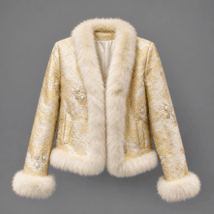 $ 315 | Handmade coat with beadwork—super warm, elegant, and sophisticated.