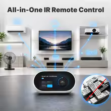$ 199.99 | MOES Tuya Smart WiFi Central Control Panel, Zigbee & Bluetooth Mesh Hub, IR Control, Hi-Fi Speaker, Built-in Voice Control with Alexa - Image 3